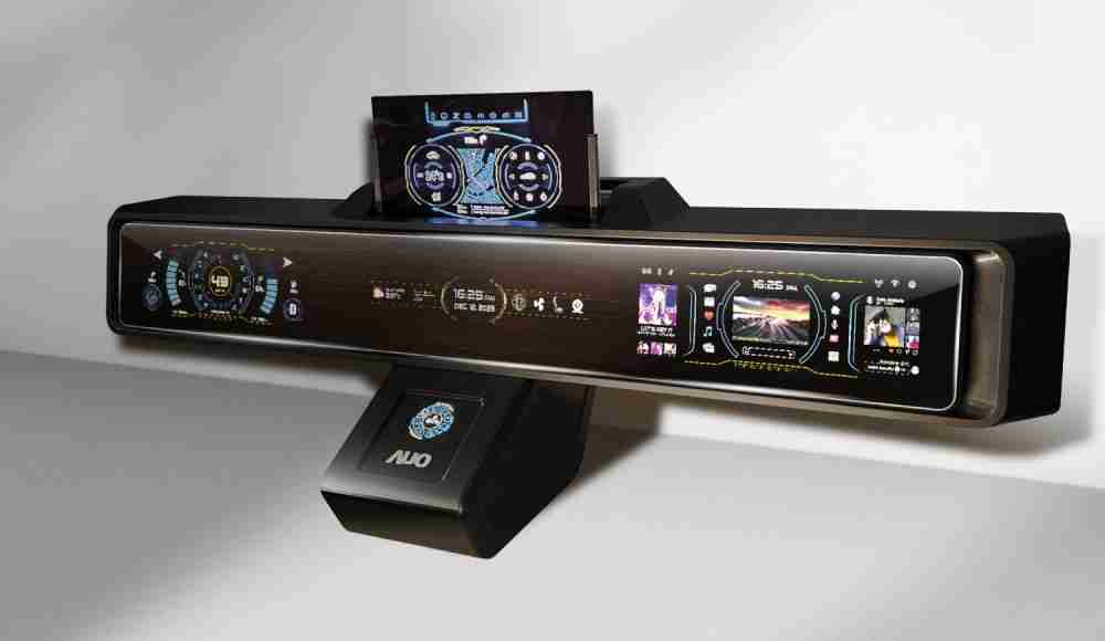 优游UB8Micro LED沉浸式车舱显示方案结合 可卷式、、、可伸缩的Micro LED应用并可呈现不同的质感纹路，，，展现人性化设计